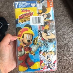 2t-3T toddler boy Mickey briefs NWT